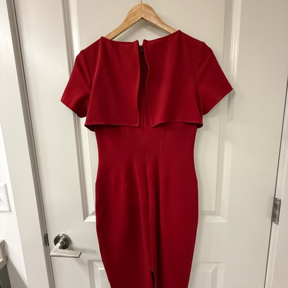 Zac Posen Elegant Red Dress - Picture 3 of 4